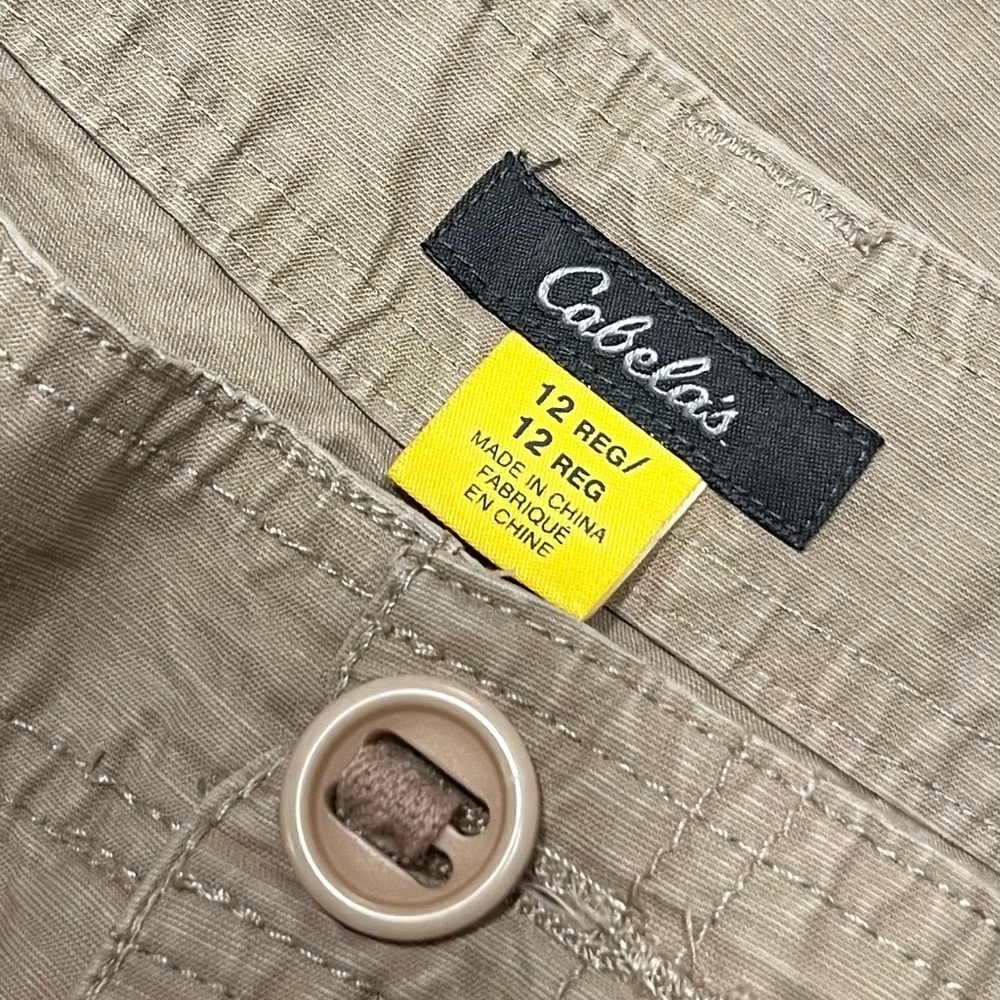 Cabela's Lightweight Cargo Utility Pants - Sz 12 womens